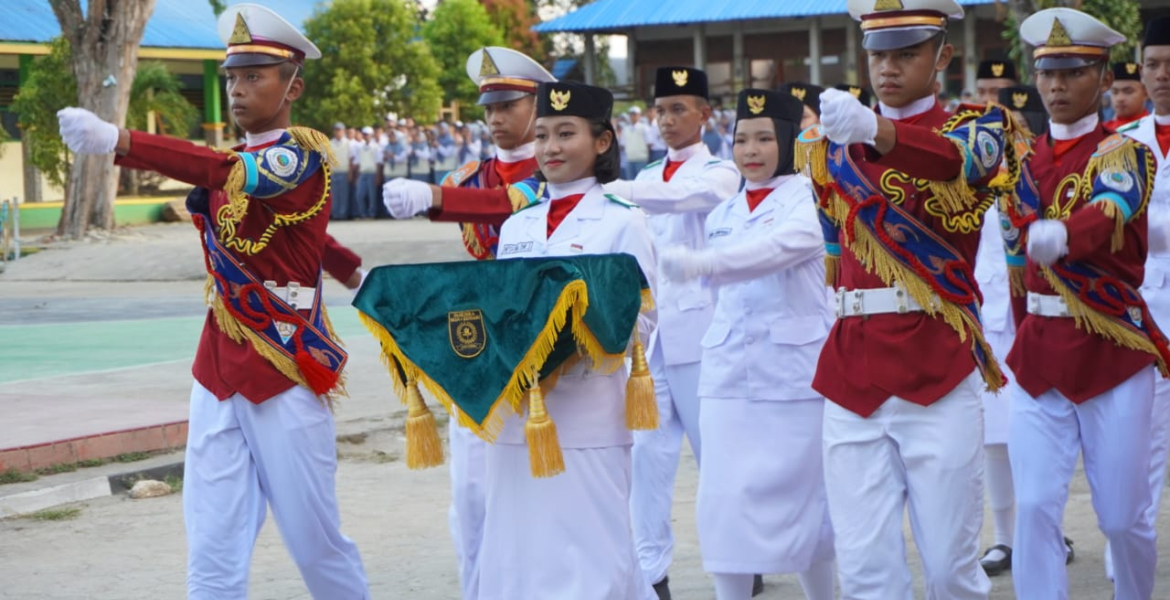 Pasukan Pengibar Bendera, Paskibraka SMAN 4 Kendari