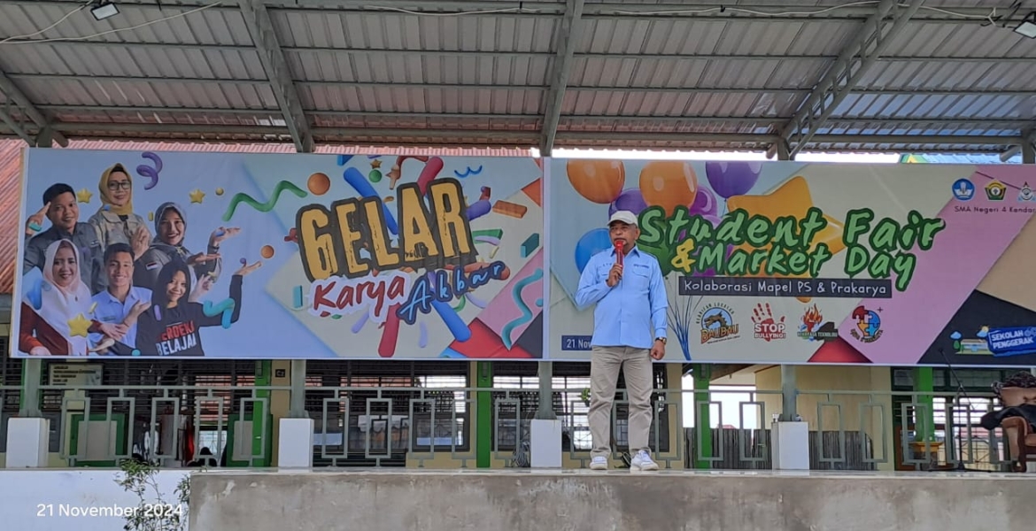 Gelar Karya P5 Akbar "Student Fair & Market Day" SMAN 4 KENDARI